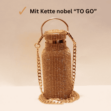 Lade das Bild in den Galerie-Viewer, Thermo-Strass Flasche Royal