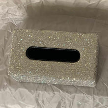 Lade das Bild in den Galerie-Viewer, Glamouröse Bling-Bling Taschentuchbox